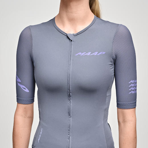 MAAP 女士 Emerge Jersey 星河紫 短袖骑行服 商品图3