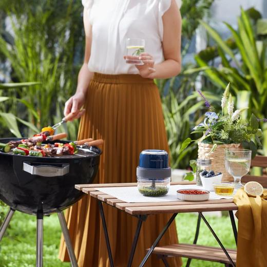 morphy richards摩飞无线套娃绞肉机MR9403蓝色 商品图2