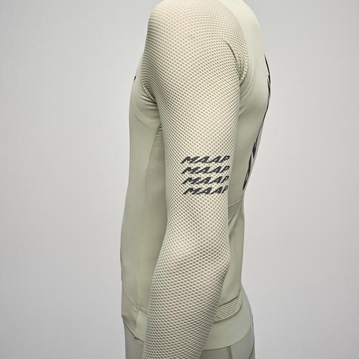 MAAP 男士 Emerge LS Jersey 流沙绿 长袖骑行服 商品图4