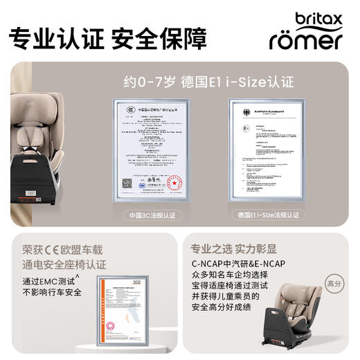 【britax宝得适】成长骑士 Air Style 通风版0-7岁 商品图6