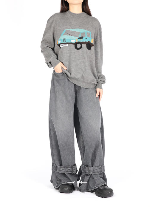 Maglino | 灰色针织长袖 商品图5