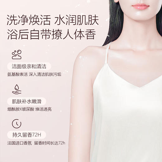 nak奢享香水爽洁沐浴露（倾心邂逅）600g【21版】 商品图1