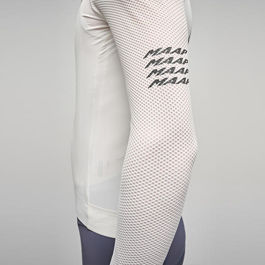 MAAP 男士 Emerge LS Jersey 秋雾白 长袖骑行服 商品图4