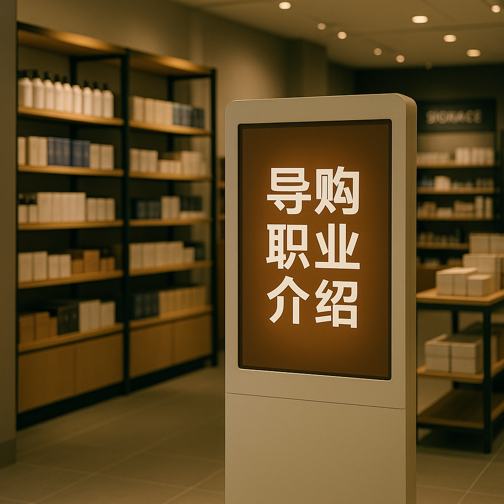 导购岗位主要属于哪个行业？