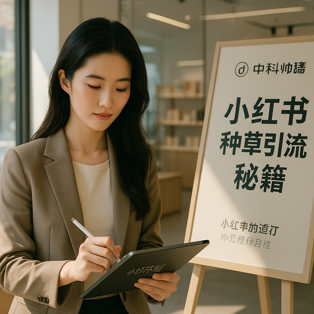 如何定位小红书账号关键词及标签？