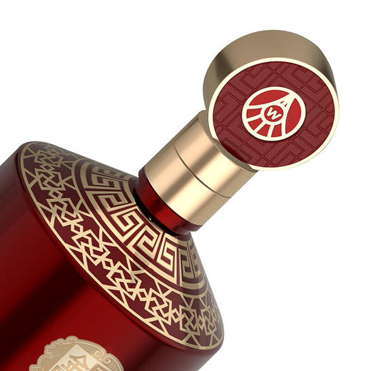 五粮液 金碧辉煌 东方红 52度 浓香型白酒（双瓶礼盒装） 商品图5