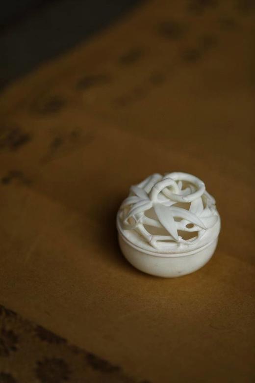 银杏叶鹿角香盒 商品图4