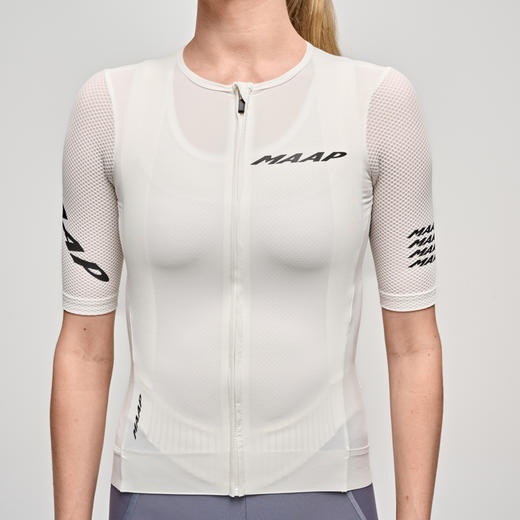 MAAP 女士 Emerge Jersey 秋雾白 短袖骑行服 商品图2