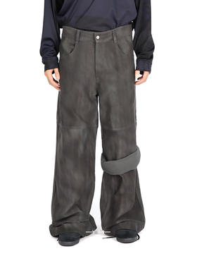 SERAPIS | 印花褶皱层叠水手裤