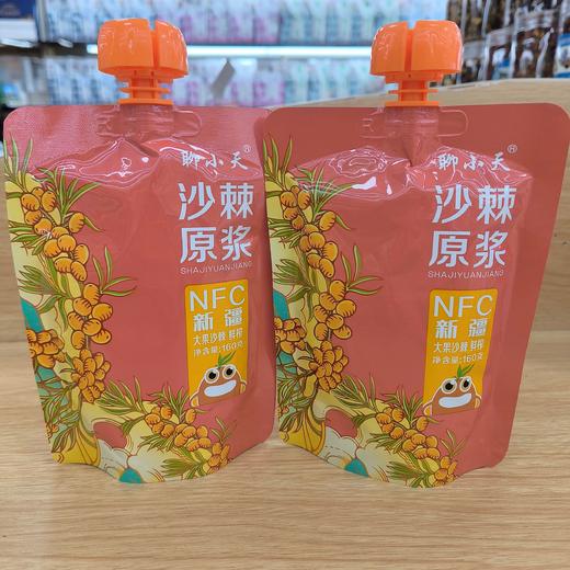 聊小天新疆沙棘原浆NFC袋装 160g/袋 商品图0