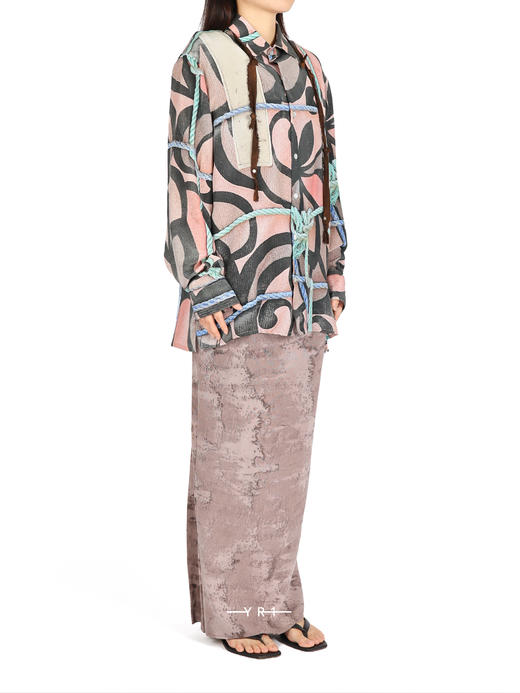 SERAPIS | 花卉浮标真丝衬衫 商品图6