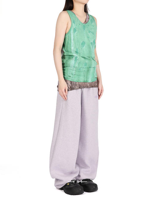 SERAPIS | 泥色/薄荷色棉质背心 商品图6