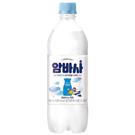 芬达AMBASA牛奶碳酸饮料500ml환타 암바사 밀크탄산음료 商品图0