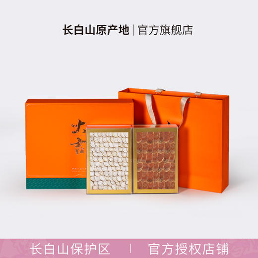 领券下单【东北公司】人参片红参片礼盒 人参片60g+红参片60g 商品图0