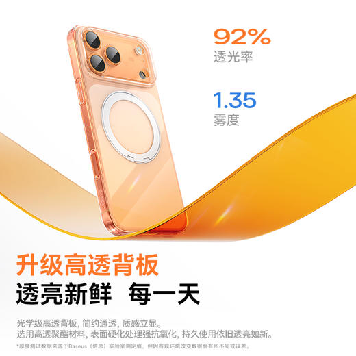 倍思 环立系列 轻薄360°磁吸支架保护壳 商品图3