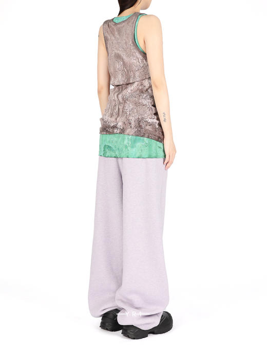 SERAPIS | 泥色/薄荷色棉质背心 商品图8