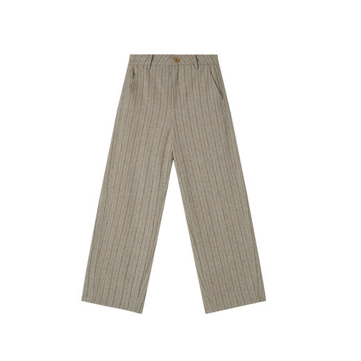 谜底直筒裤长裤2025年冬季新品显瘦厚实挺括复古包容女254MK1477 商品图4