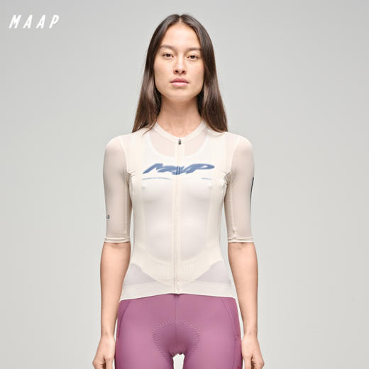 MAAP 女士 Blaze系列 Pro Air 3.0 香草白 短袖骑行服 商品图0