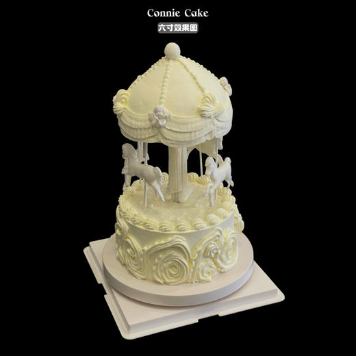 🎠【梦幻旋转木马蛋糕】让蛋糕原地起舞，派对秒变童话现场！🎠 商品图1
