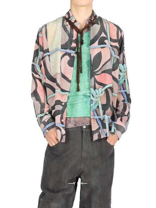 SERAPIS | 花卉浮标真丝衬衫 商品图0