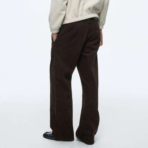 WassupHouse灯芯绒直筒长西裤 商品图3