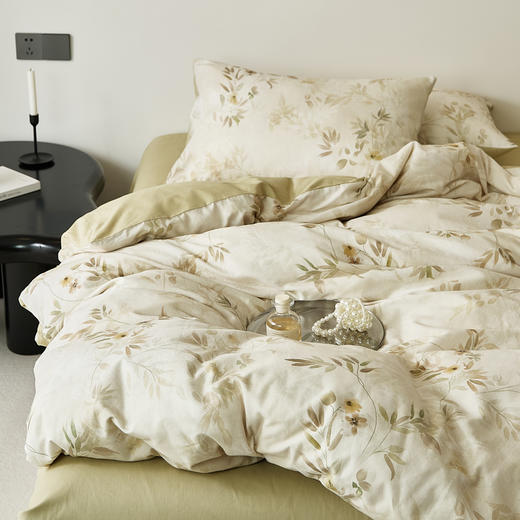 自然醒双层纱印花暗合四件套HS 商品图11