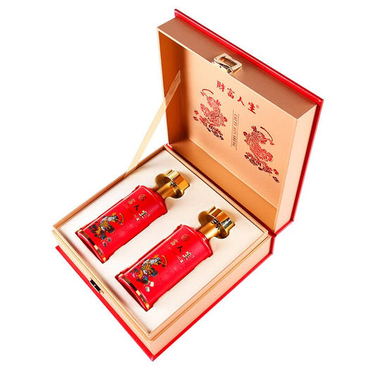 五粮液  财富人生 鸿运 52度 浓香型白酒（双瓶礼盒装） 商品图6