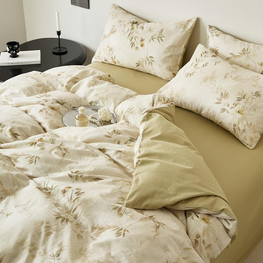 自然醒双层纱印花暗合四件套HS 商品图12