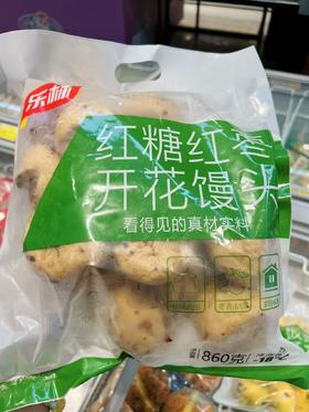 乐林-红糖红枣开花馒头860g