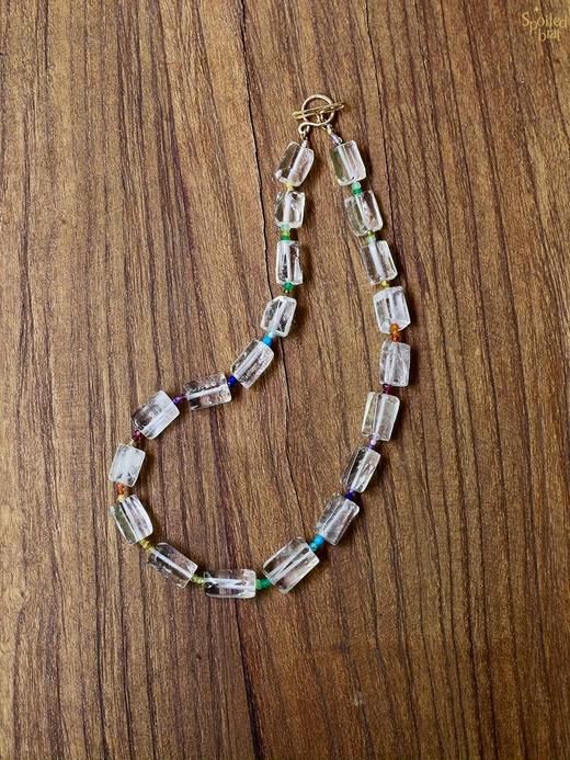 SpoiledBrat Jewelry天然白水晶项链 商品图0