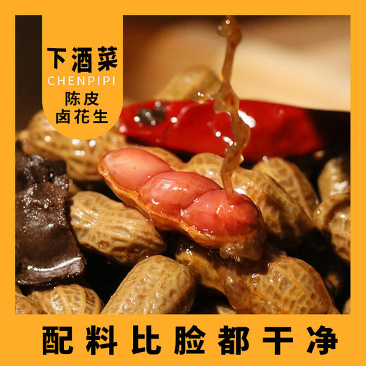 陈皮皮和朋友们陈皮卤花生168g/袋 商品图1