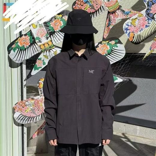 SZN男款Cronin翻领休闲夹克。 简约翻领设计，休闲感拉满 商品图1