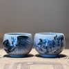 云青花手绘杯（凤舞）+狮子滚绣球 商品缩略图0