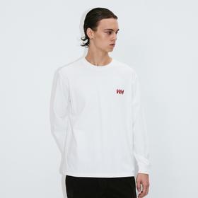 WassupHouse跑步者印花长袖T恤