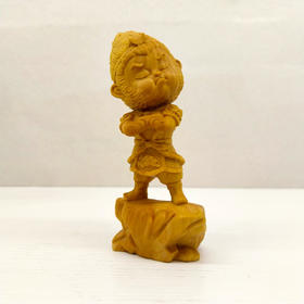 傲慢站立悟空°黄杨木摆件
