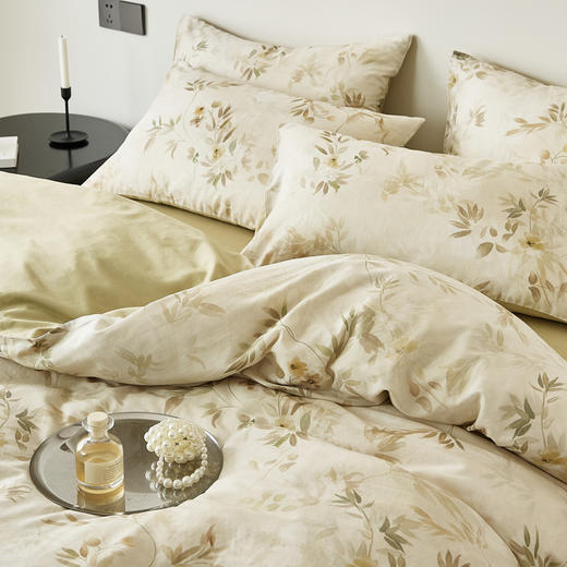 自然醒双层纱印花暗合四件套HS 商品图4