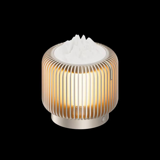 GOSIRY果子理 阿尔卑斯香薰小夜灯蓝牙音响-沙漠金 商品图0