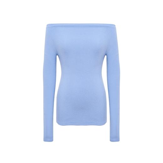 oneup一字领磨毛长袖 商品图6