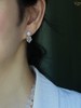 SpoiledBrat Jewelry925银珍珠白水晶耳钉 商品缩略图3