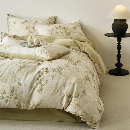 自然醒双层纱印花暗合四件套HS 商品图3