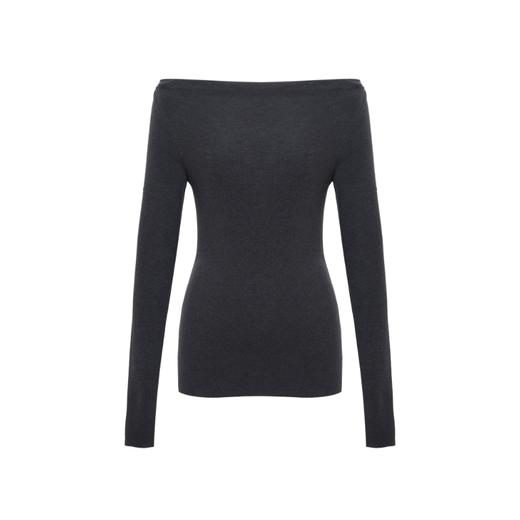 oneup一字领磨毛长袖 商品图7