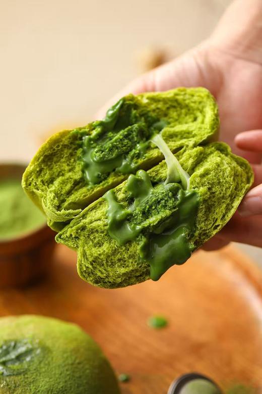 五十铃抹茶奶酪米面包（单个） 商品图2