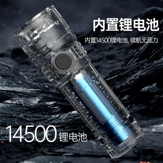 【多样屋专柜】多样屋轻巧携强光手电筒三挡调节 商品图7