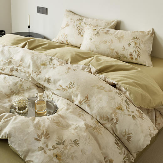 自然醒双层纱印花暗合四件套HS 商品图13