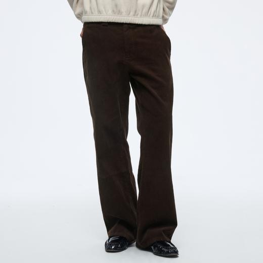 WassupHouse灯芯绒直筒长西裤 商品图1