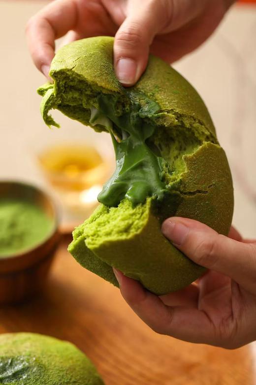 五十铃抹茶奶酪米面包（单个） 商品图1