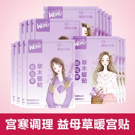 沃姆2025古法草本益母草暖贴（10入） 商品图0