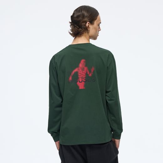 WassupHouse跑步者印花长袖T恤 商品图3