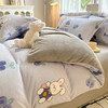 【换季出清】自然醒卡通A类小清新印花牛奶绒被套单件单独被罩加厚珊瑚绒冬QJ 商品缩略图6