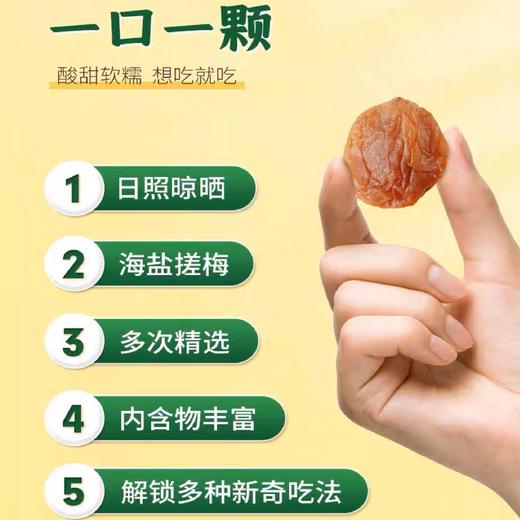 小梅的零食鲜奶味话梅238克 商品图3